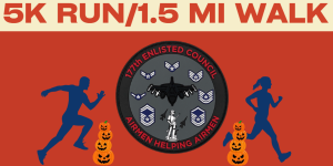 Trick or Trot - 9th Annual Airmen Helping Airmen 5k Run/Walk logo