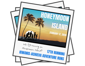 Kiwanis - Achieva VIRTUAL and LIVE Adventure Runs logo