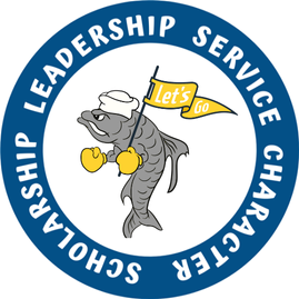 Charlotte High School Fishbowl Color Run 5K logo