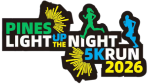 Pines Light Up The Night, 5K Run home