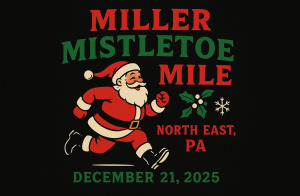 Miller Mistletoe Mile Run/ Walk logo