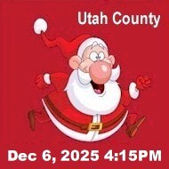 Utah Santa Run - Utah County logo