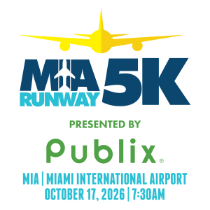 Miami International Airport (MIA) Runway 5K presented by Publix logo