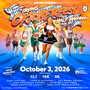 Irving Oktoberfest Half Marathon logo