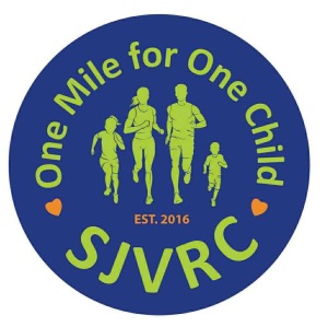 10th Annual SJVRC ONE MILE FOR ONE CHILD Charity Run 2026 logo