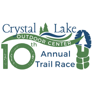 Crystal Lake Outdoor Center 10th Annual Trail Race logo
