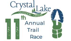 Crystal Lake Outdoor Center 11th Annual Trail Race logo