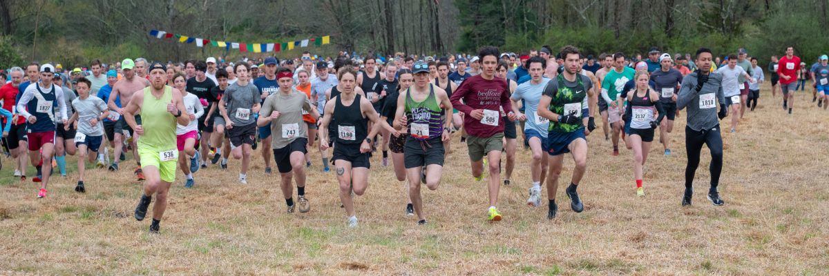 Photo of runners starting the 2026 Leatherman's Loop