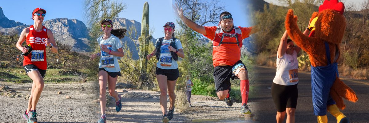 Everyone Runs Catalina State Park 50-Year Trail Race and 5k Trail Run & Walk banner
