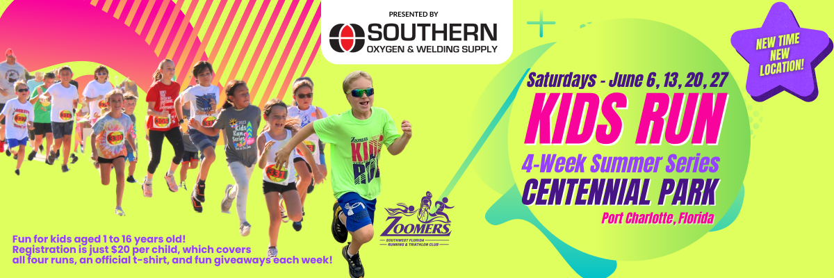 Kids Summer Run Series Starts in June at 1185 Centennial BlvdPort Charlotte, FL 33953