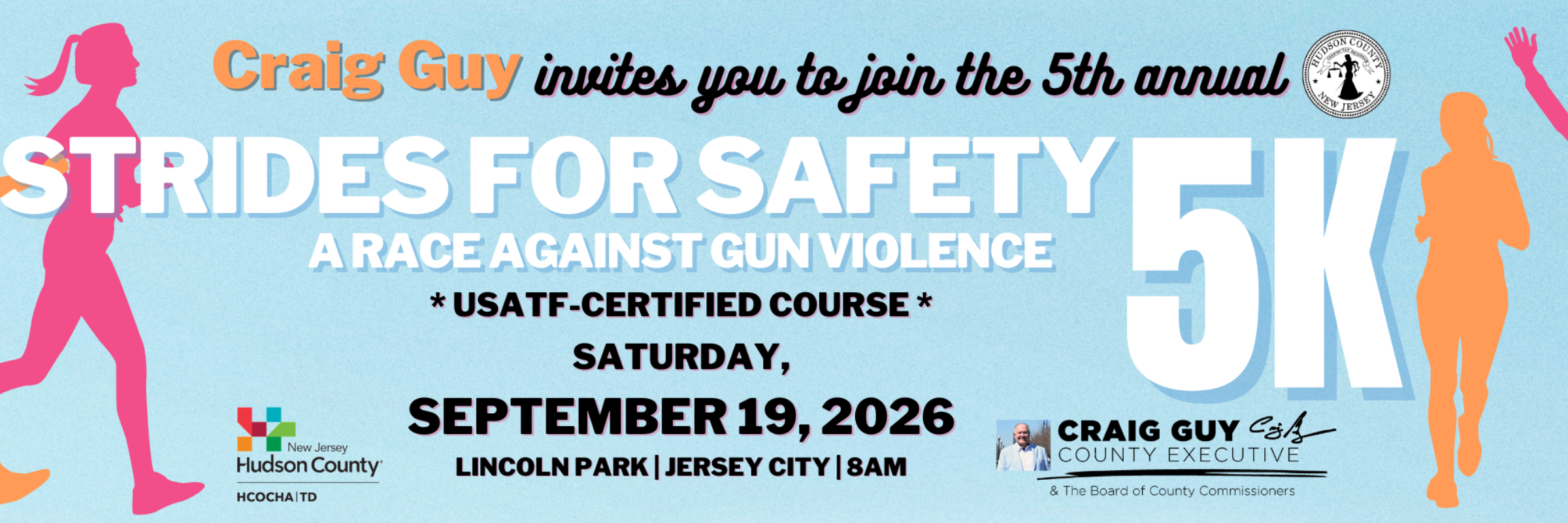 Hudson County’s Strides for Safety 5k A Run Against Gun Violence