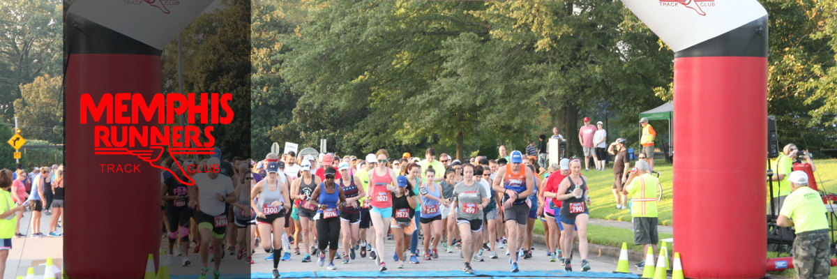 memphis runners start line race