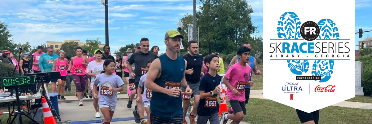 FREC 5k Race Series Presented by Michelob Ultra and Coca-Cola Bottling Company banner
