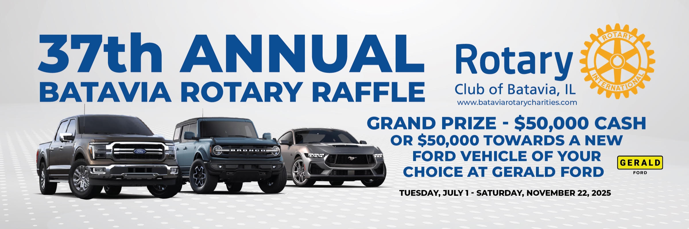 37th Annual Batavia Rotary Raffle