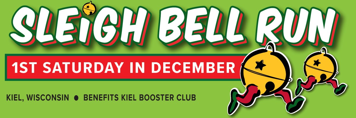 Sleigh Bell Run Walk, Kiel Wisconsin, Kiel Booster Club, December