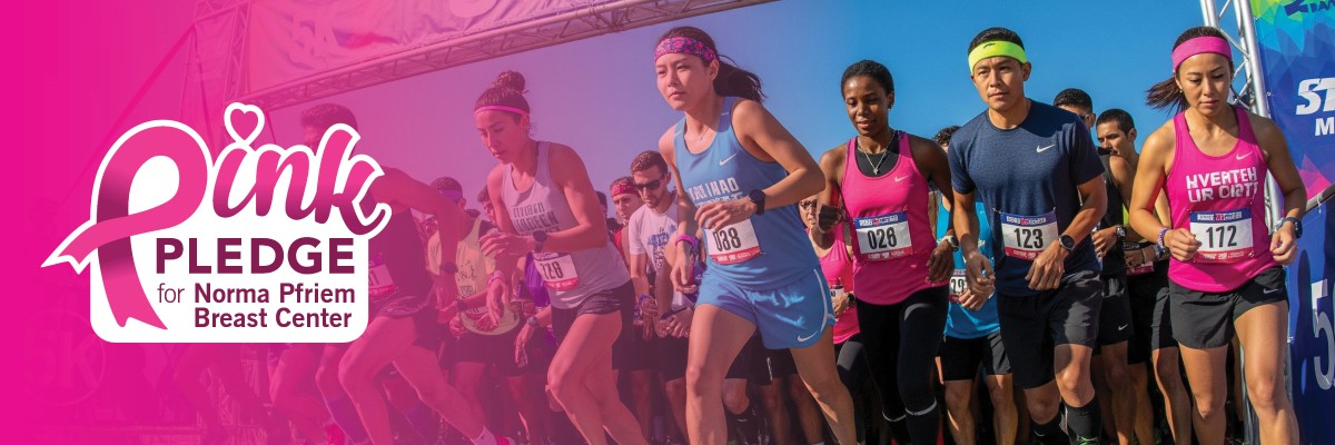Pink Pledge Strides for Strength