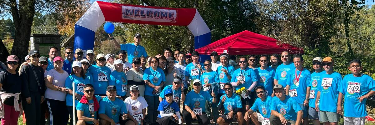 Gurung (Tamu) Society of NH Community 5K Run/Walk banner