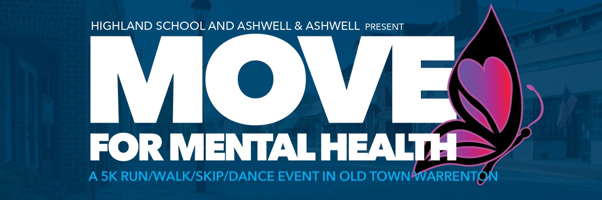 Ashwell & Ashwell present: Move for Mental Health - A 5k run/walk/skip/dance event in Old Town Warrenton