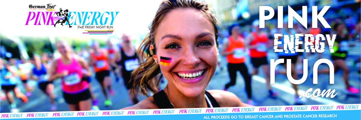 Pink Energy Run/Walk  5k Germanfest July 24, 2026 night run Military Veterans Family Kiddo Dash