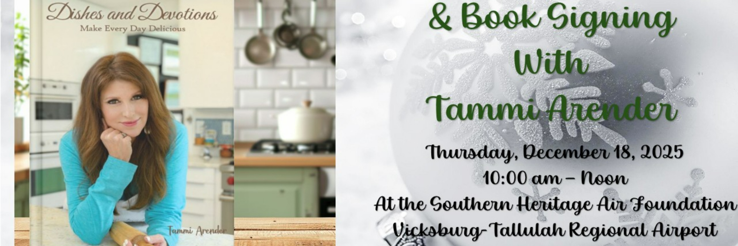 Meet the Author & Book Signing