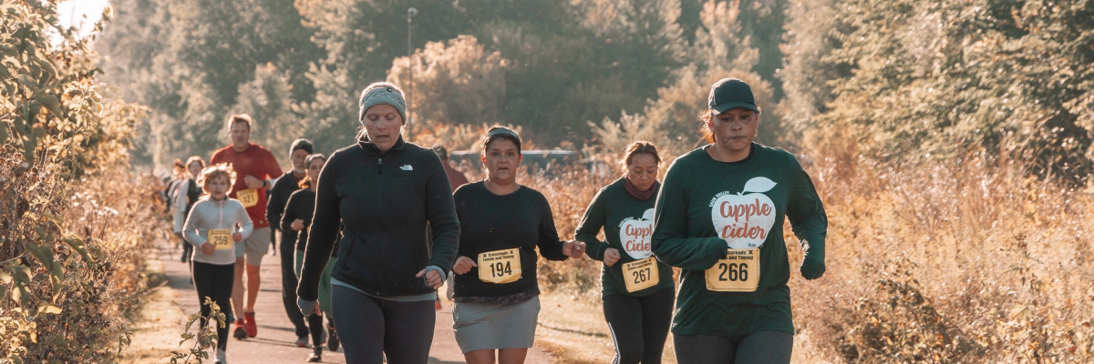 Sauk Valley Apple Cider Run banner