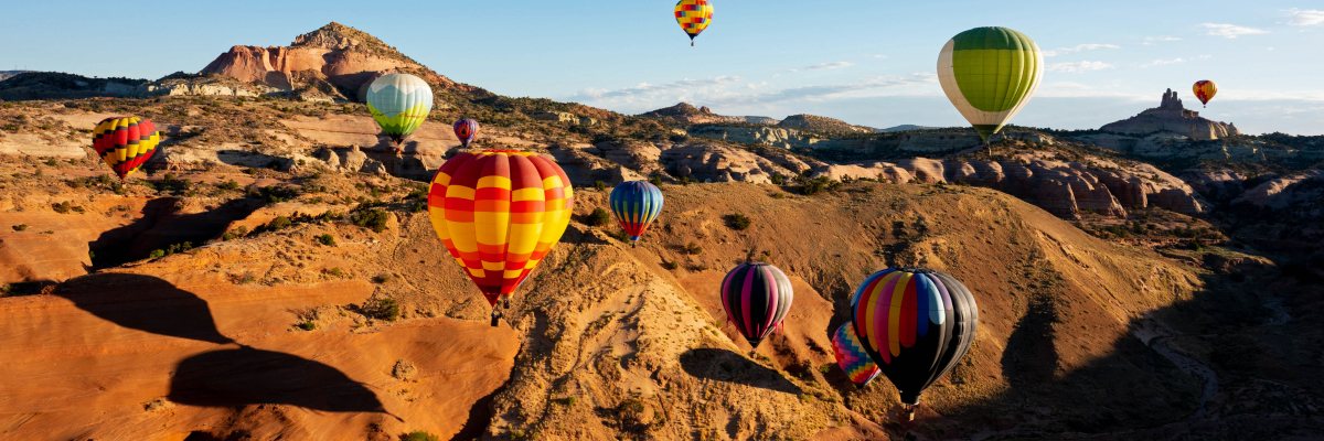 Balloons over Red Rock Park