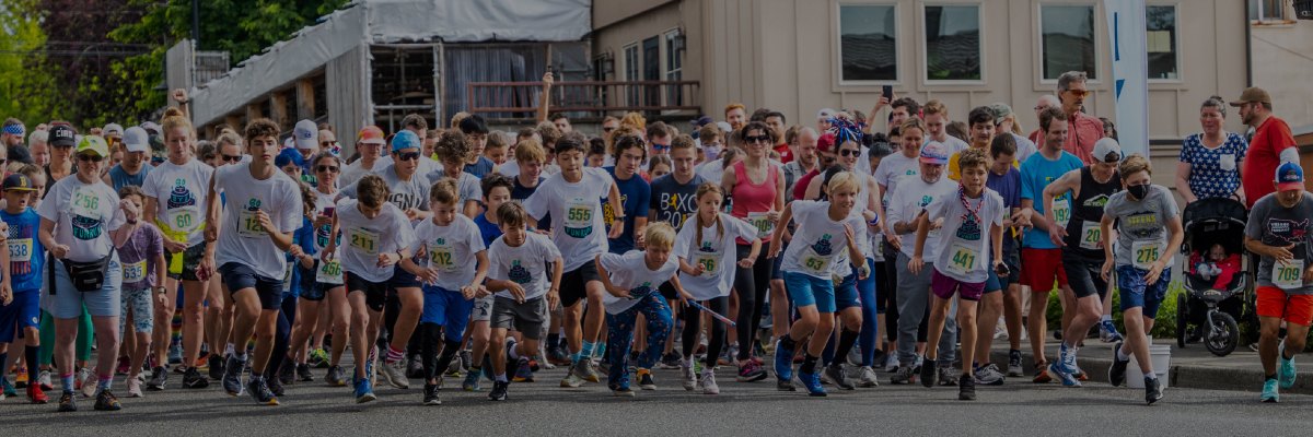 BYS Fun Run starting line