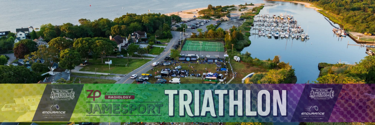 JAMESPORT TRIATHLON banner