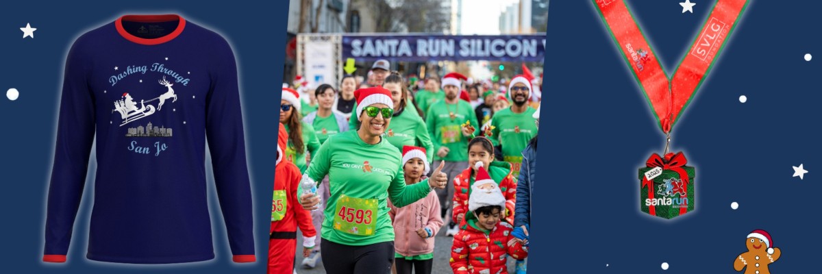 Santa Run Silicon Valley
