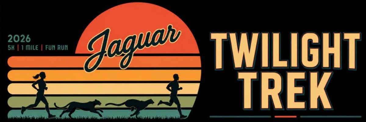 Jaguar Twilight Trek 5K Run/Walk and 1-Mile Walk presented by Genoa Middle School PTSA banner