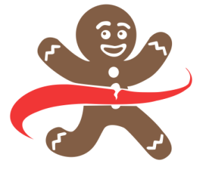 Gingerbread Man Running Co